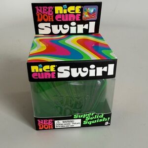 NWT NeeDoh Swirl Nice Cube Squishy